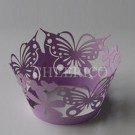 Purple Butterfly Cupcake Wrappers - 12units/pack